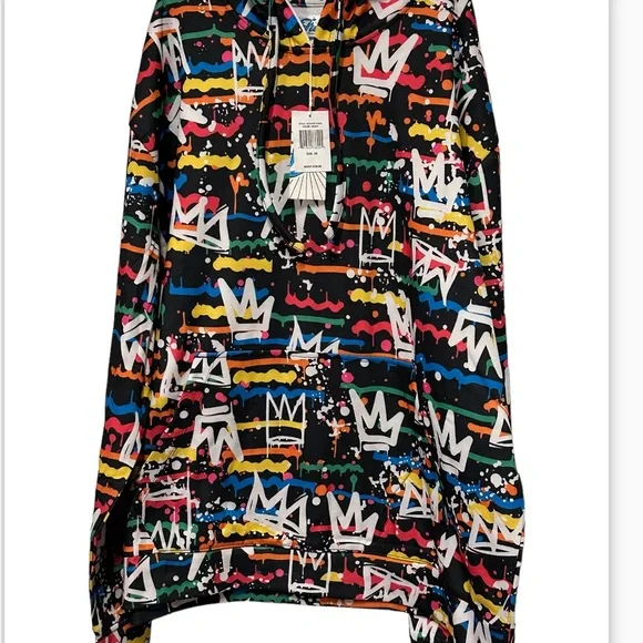 Fresh Prince of Belair  Vintage hoodie Crown Graffiti Mens 3X - Picture 2 of 16